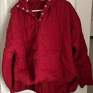 Amazon Red Women's Puffer Jacket